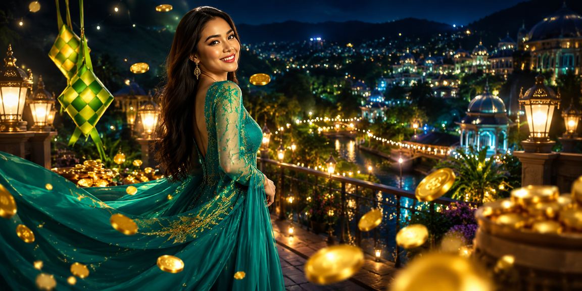 Pemain Malaysia menikmati permainan kasino dalam talian semasa perayaan Hari Raya